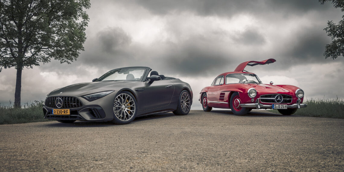 Mercedes-Benz SL 63 AMG meets 300 SL